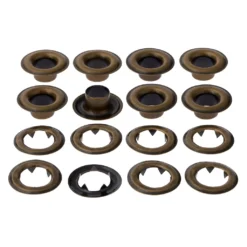 Cheap ❤️ 12 Packs: 8 ct. (96 total) 7/16" Antique Brass Eyelets by Loops & Threads™ 🤩