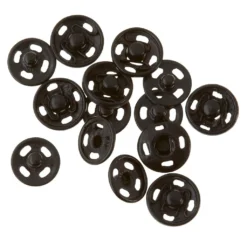 Discount ⌛ 12 Packs: 8 ct. (96 total) Black Sew-On Snaps by Loops & Threads™ 😉 -Nifty Sew Sales Store MP354227 31