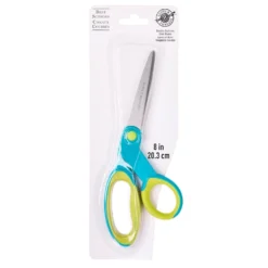 Coupon ✨ 12 Pack: 8" Bent Scissors by Loops & Threads™ ✔️