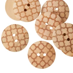 Cheapest ✨ 12 Packs: 8 ct. (96 total) Quatrefoil Buttons by Loops & Threads® 🌟