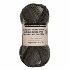 Brand new ⌛ 15 Pack: Charisma™ Tweed Stripe Yarn by Loops & Threads® ✔️ -Nifty Sew Sales Store MP519017 1