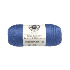 Best Sale ✨ 15 Pack: Soft & Shiny Solid Yarn by Loops & Threads® ⌛ -Nifty Sew Sales Store MP563171 1